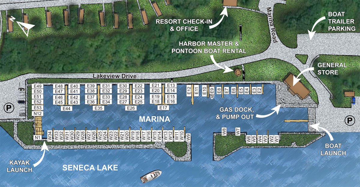 Marina Map