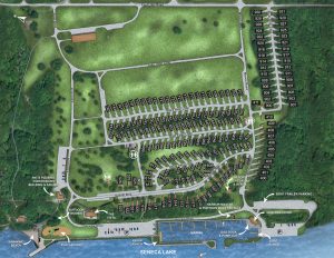 Map of Cabins